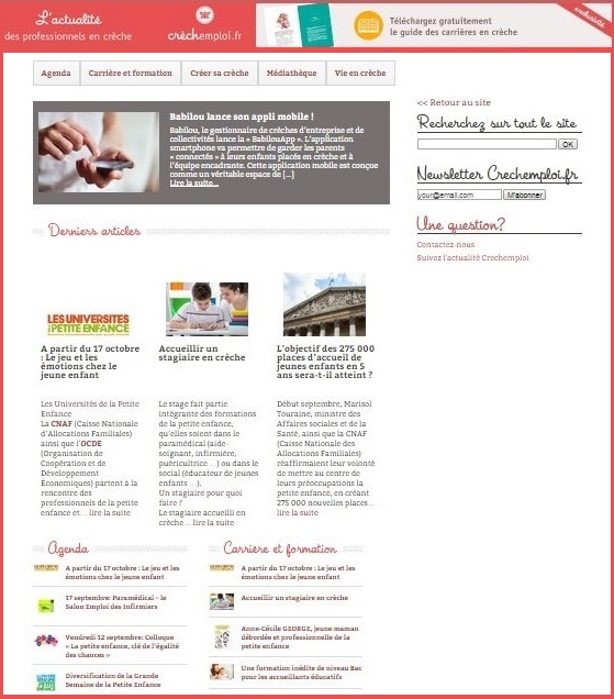 Image de l'article Découvrez le Webzine conçu pour les professionnels de crèche !